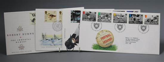 A quantity of First day covers